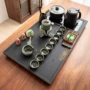 功夫陶瓷自动家用茶盘