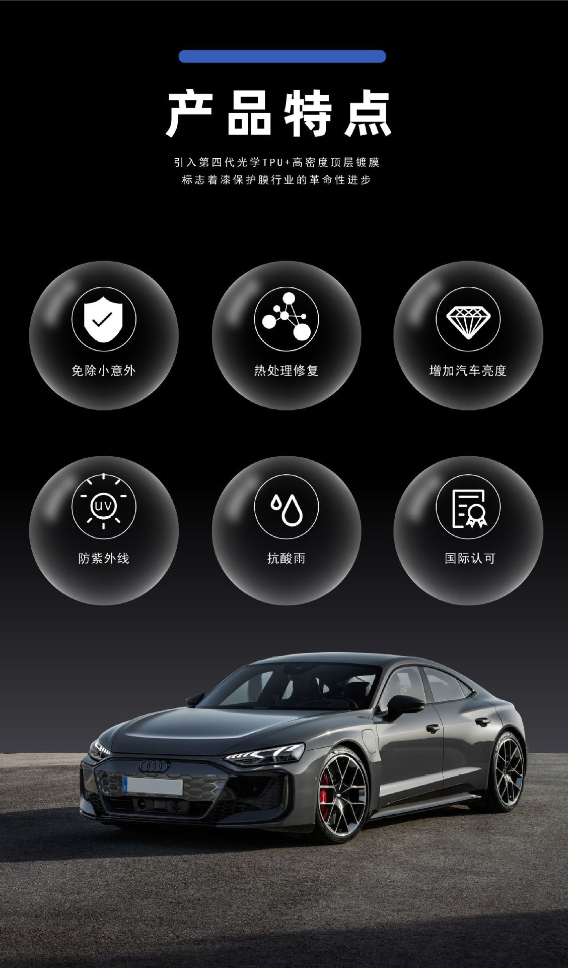Car Tpu Invisible Car Wrap Paint Protection Film Ppf Transparent Matte Self-Healing Full Car Film Anti-Stain and Anti-Scratch Factory