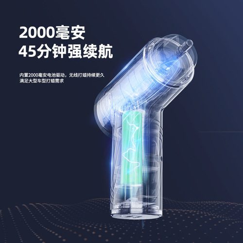 Vehicle-mounted multi-functional waxing machine, wireless electric car beauty, small polishing machine, repair scratch waxer for motorcycles