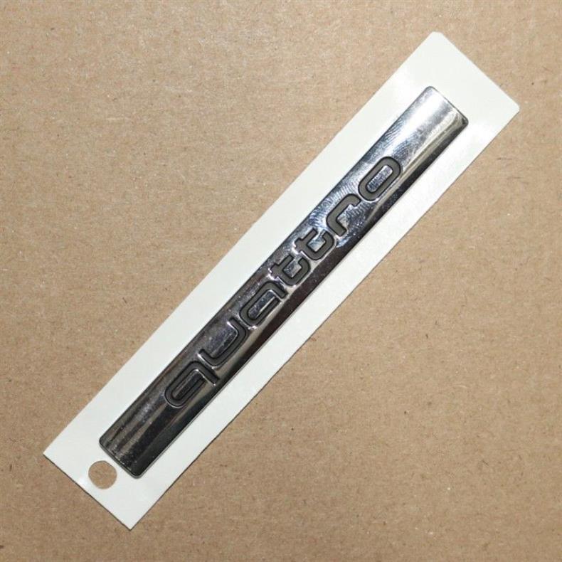 Suitable for Audi A6L models from 2005 to 2011; rear trunk lid; FAW Audi emblem, car logo, and engine displacement label