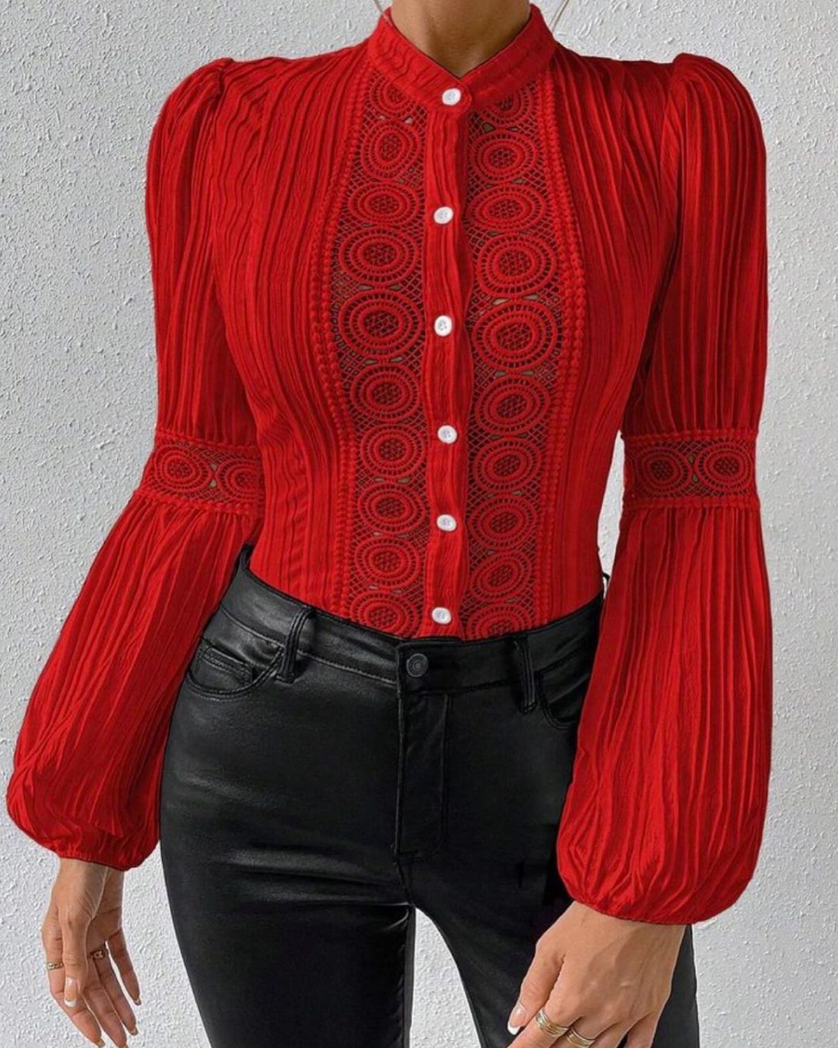 Wholesale Women's Vacation Simple Style Solid Color Long Sleeve Blouses display picture 4