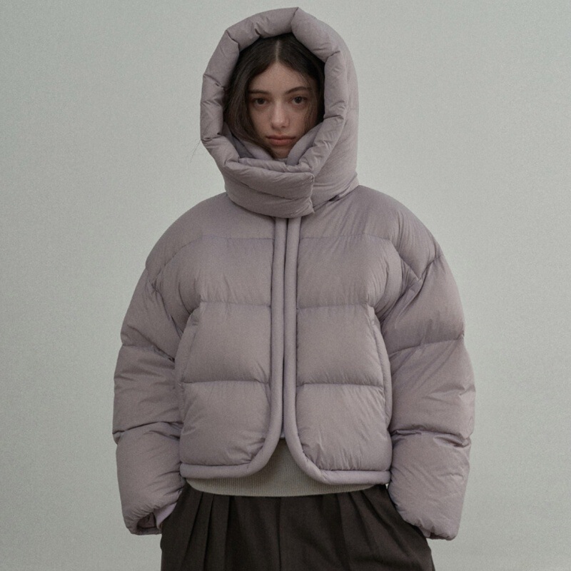 Korean Style Stand Collar Hooded Cotton Jacket for Women, 2026 Winter Short Style, New Loose Thickened Warm Puffer Coat Korean Style Stand Collar Hooded Cotton Jacket for Women, 2026 Winter Short Style, New Loose Thickened Warm Puffer Coat