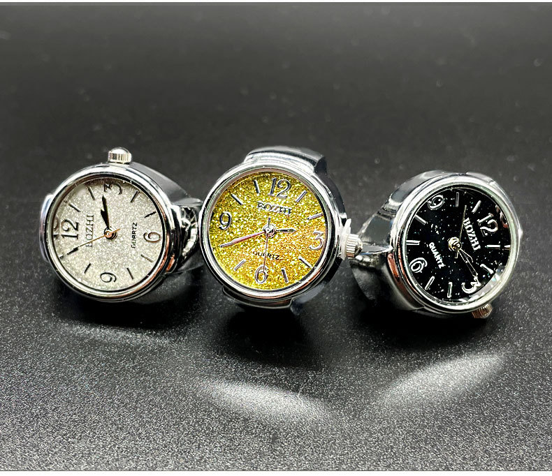 Watch Rings Classification Pointer Display Type Retro Classic Style Round Quartz Watch Rings