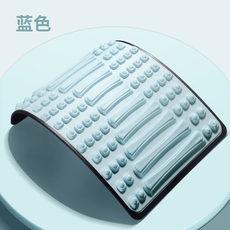 腰椎腰部ストレッチ器具、リラックスヨガ、脊椎矯正、背中伸ばし、運動補助、腰椎サポート、猫背防止、磁気療法|undefined