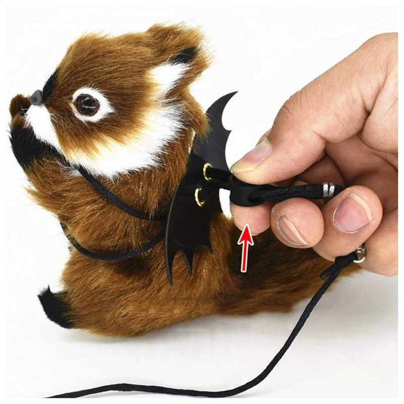 Белка Тяговый Канатный ремень Сплит Золотой медведь Тяговый медовый мешок Крем-цепочка Ящерица воротник на шею Вне пути Веревка