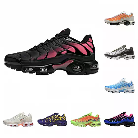 Putian Shoes Cross-Border Trade Maxtn1 Generation Air Cushion Men's Shoes Couple Style Breathable Casual Height-Increasing Sports Running Women's Shoes