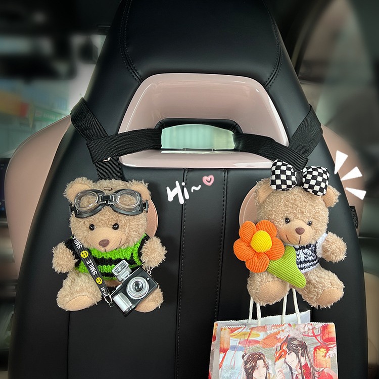 Gancho para automóvil Gancho para respaldo de asiento integrado multifuncional Gancho oculto para automóvil
