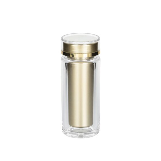 4.5*11.5 liner NMN packaging bottle food grade liner dark health care product bottle double acrylic bottle