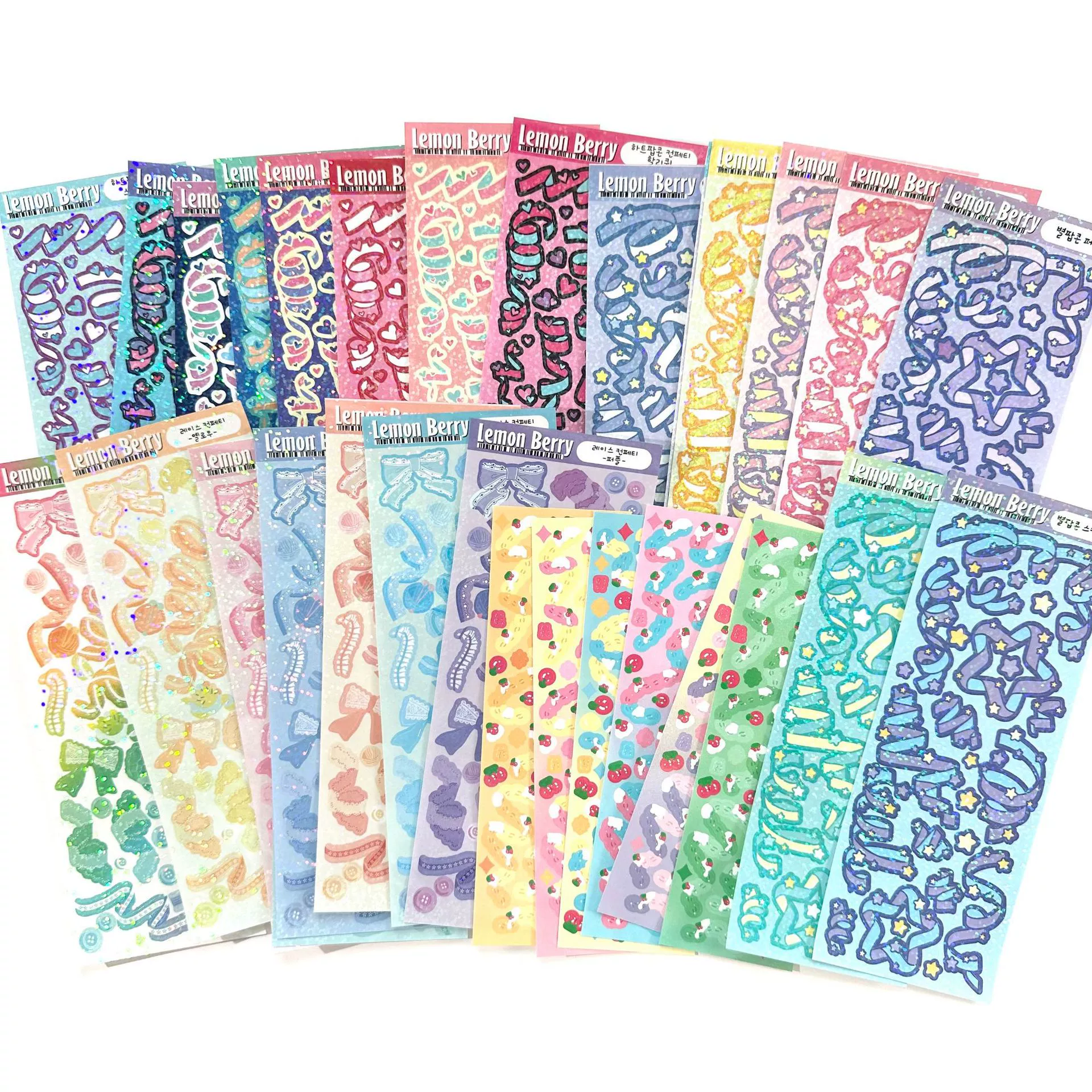 Sticker set DIY, cute creative assorted designs — multiple counts (10–140 pcs)