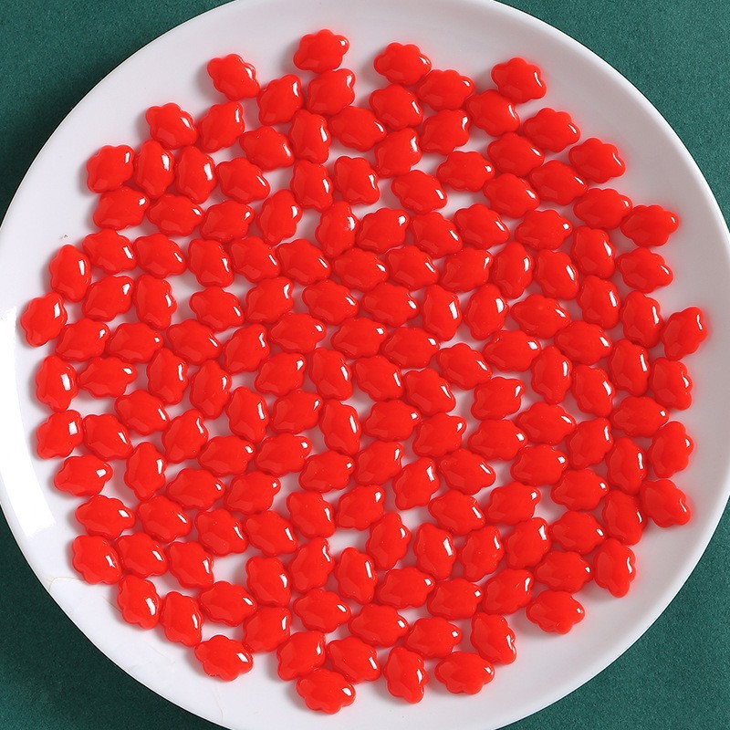 新年福娃元宝字牌樹脂部品diyクリームゴム携帯ケースヘアピン冷蔵庫貼り装飾材料