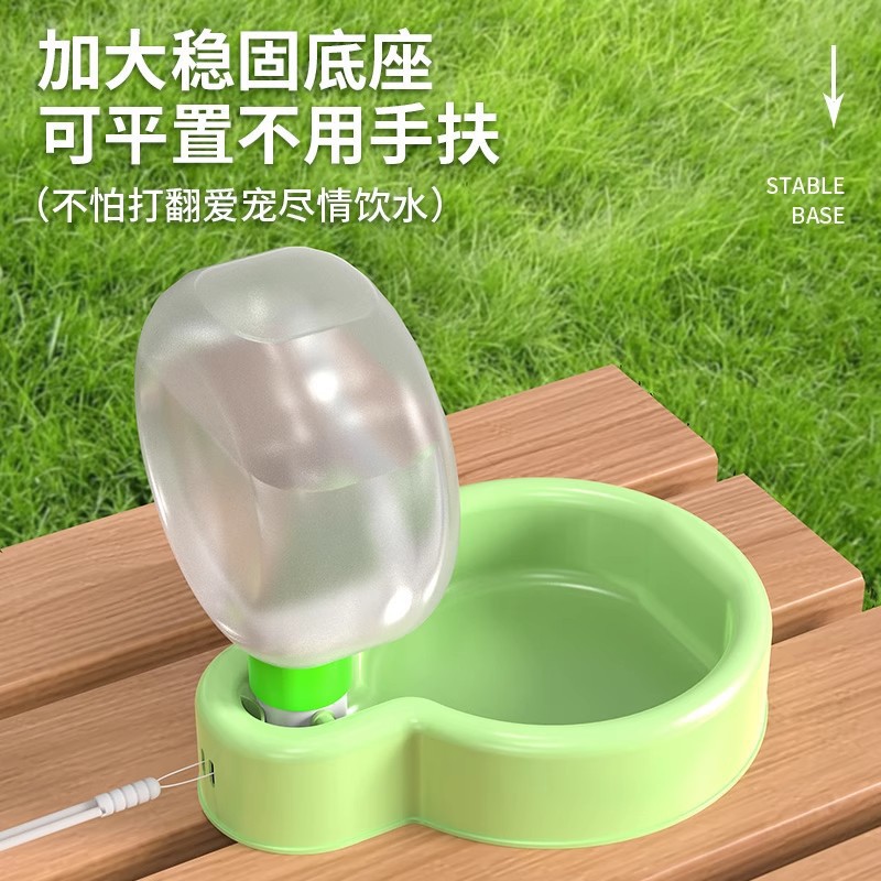 Vaso Plegable de Agua y Comida para Mascotas