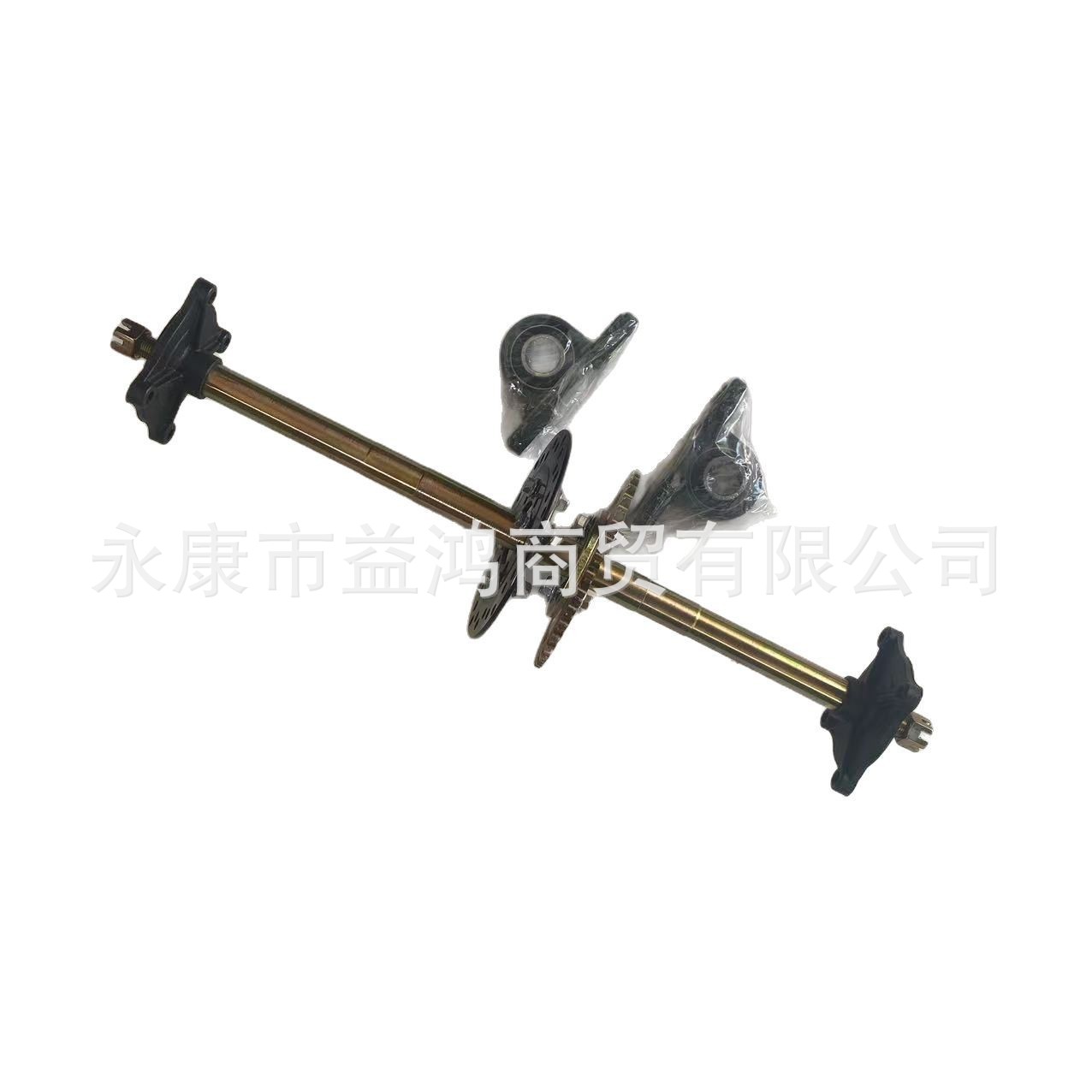 Three-wheeled four-wheel motorcycle ATV kart modification accessories 60CM-1 m rear suspension thickened rear axle rear axle