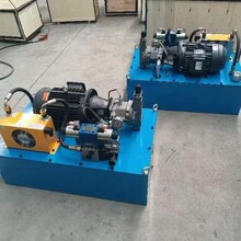 厂家直销电器控制液压泵站双压力表液压电动泵系统脚踏开关油压泵