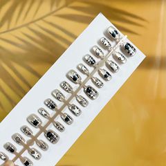 30手工穿戴甲卡通生動可愛小貓小紅書熱銷款可拆卸成品甲片