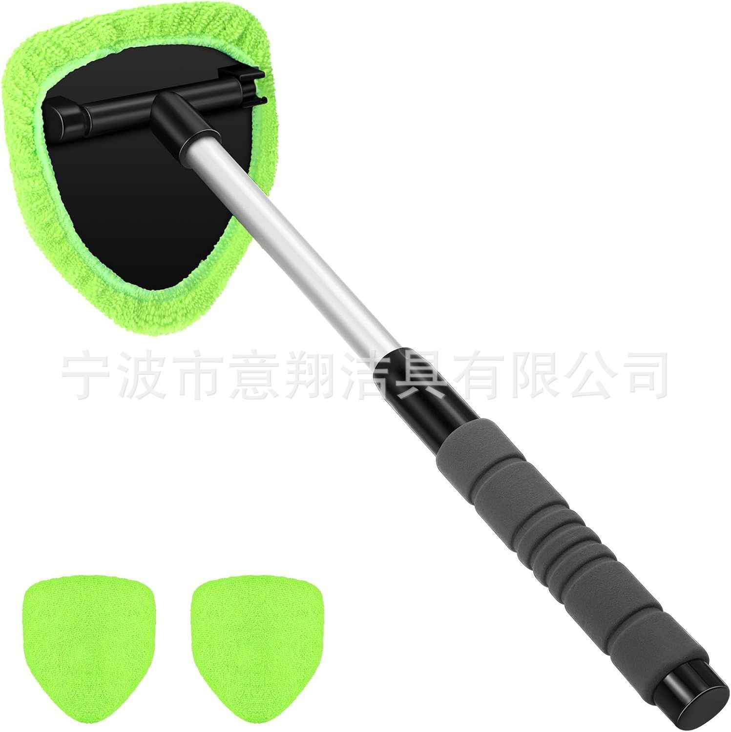 Car cleaning tools: Qìchē Car Windshield Cleaning - 1-set-b-style-eva-cover-3-green-cloth-covers