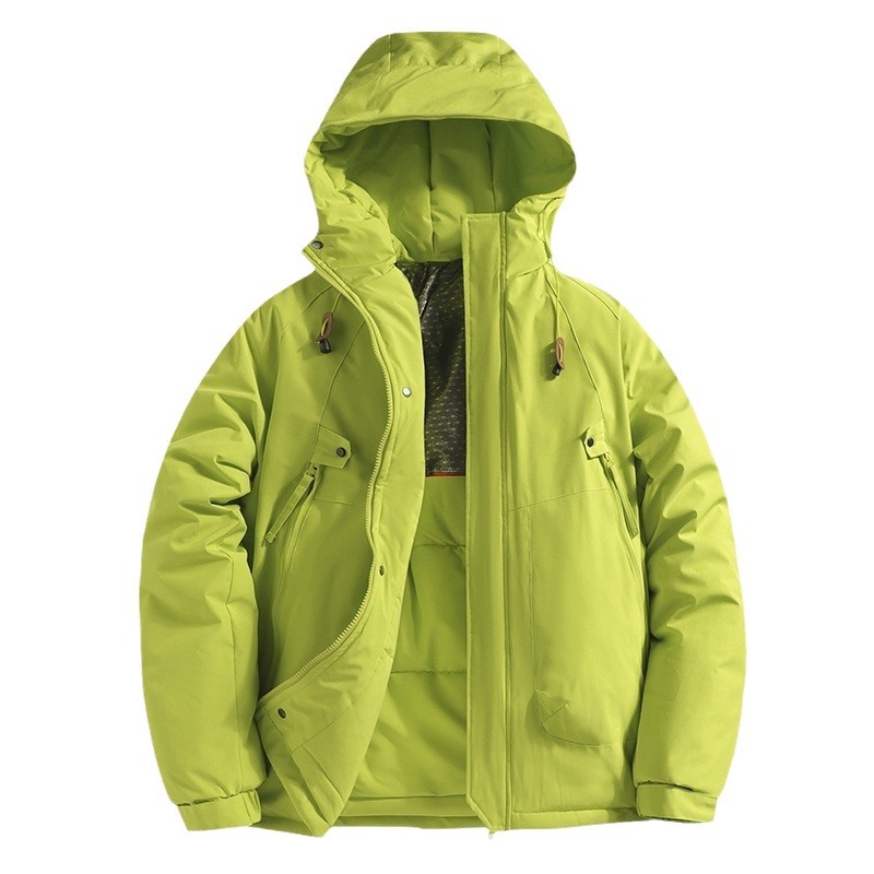 Algodón para hombres pareja nueva ropa de asalto de grafeno interior grueso abrigo deportivo a prueba de viento impermeable ropa de montaña