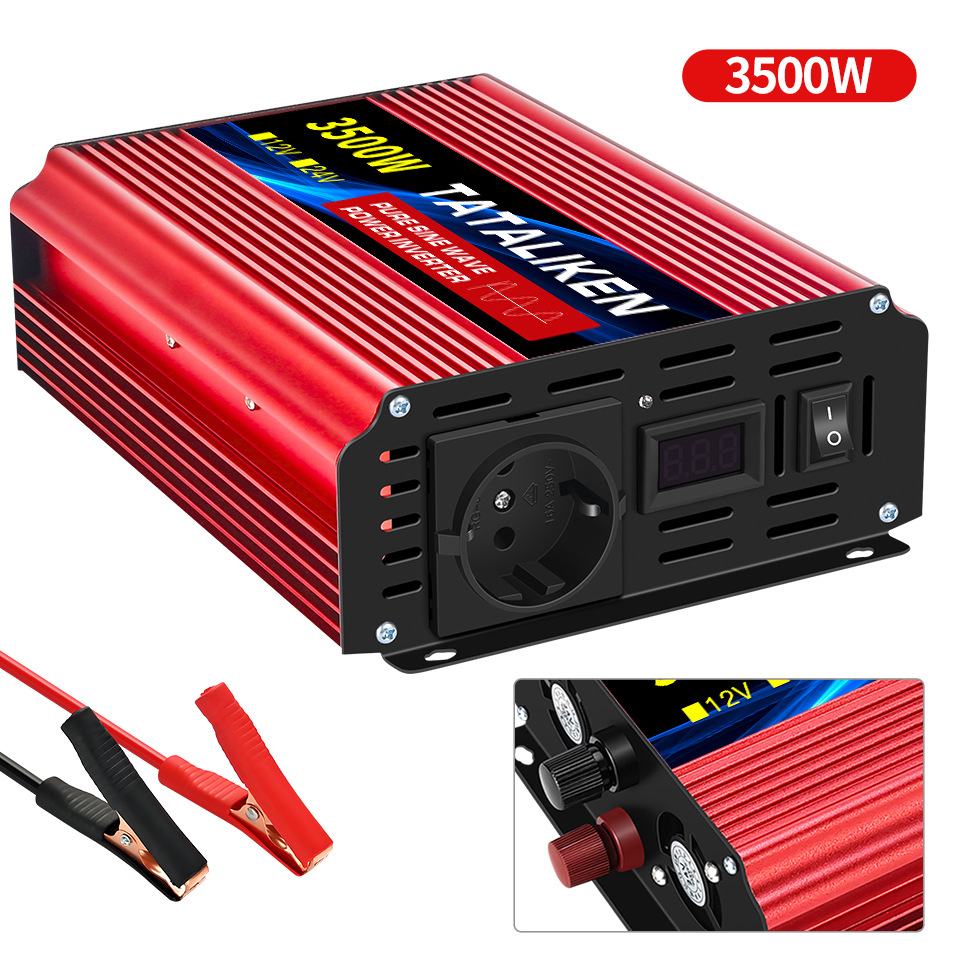 12V 1200W/3500W (se puede personalizar) enchufe estándar europeo