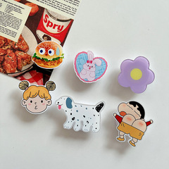 女孩桌面創意滴膠支架360度網紅氣囊手機支架新款卡通手機支架