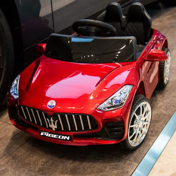 Painted red one and four-wheel drive [full function leather seat] two super lithium batteries