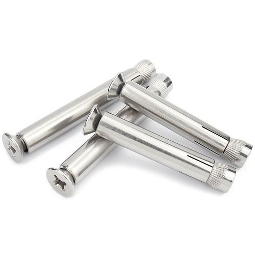 304 stainless steel countersunk head internal expansion screw flat head cross internal expansion bolt built-in expansion M6M8M10