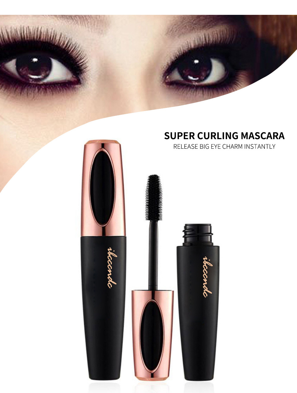 ibcccndc Thick and Curly Black Mascara undefined