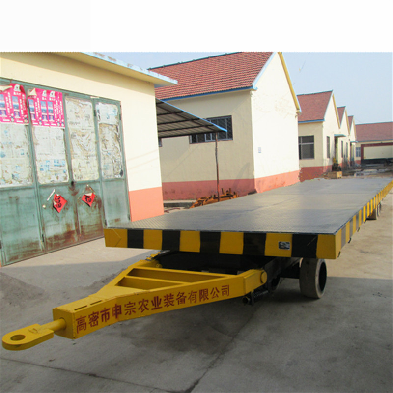 30t重型  场内中转拖车 交通运输车 平板挂车 大件转运板车