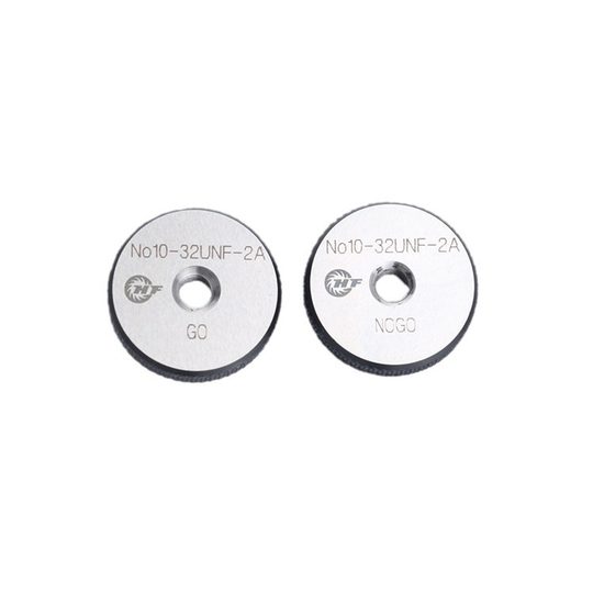 Gauge American Standard Thread Ring Gauge through Stop Gauge 7/16-28UNEF---1-32un Pitch Full