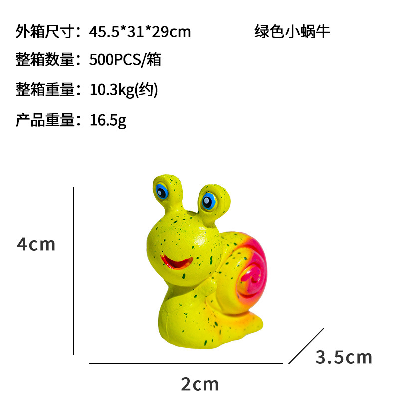 Pecera explosiva, decoración de paisajismo, tanque pequeño creativo, caracol pastoral, jardinería, PVC, nueva artesanía