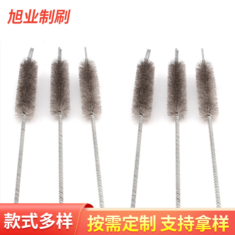 不锈钢除锈钢丝刷抛光刷五金机械工具刷磨料丝管道刷高效高效清洁