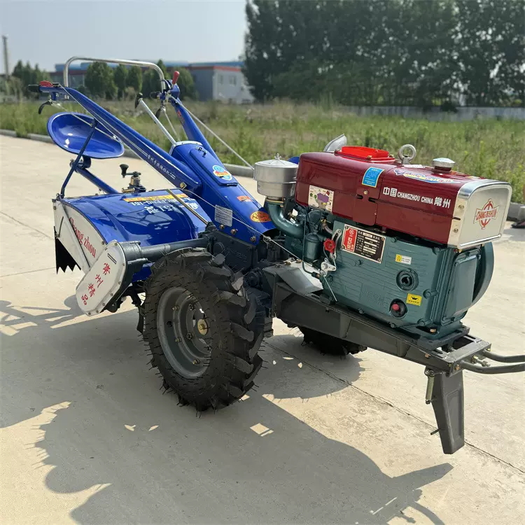 农用151型手扶拖拉机12-30马力柴油旋耕机果园犁地除草收获机