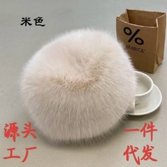 暖かい秋冬の毛は空の帽子がないです。