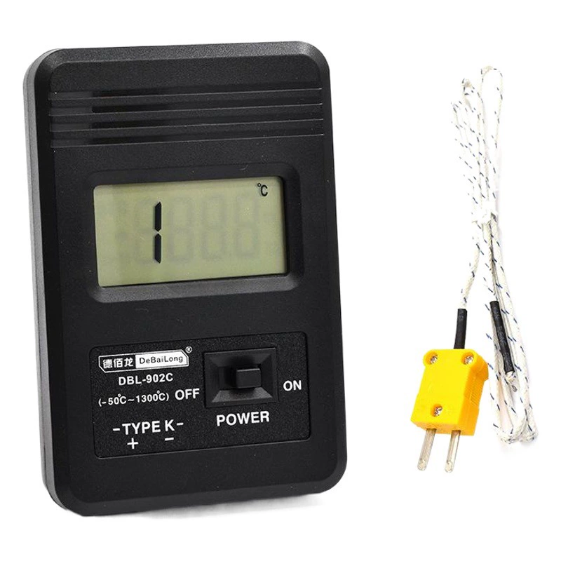 Портативный TM-902C Высокоточный цифровой термометр высокотемпературная цифровая термопара Быстрый прибор для измерения температуры Промышленный