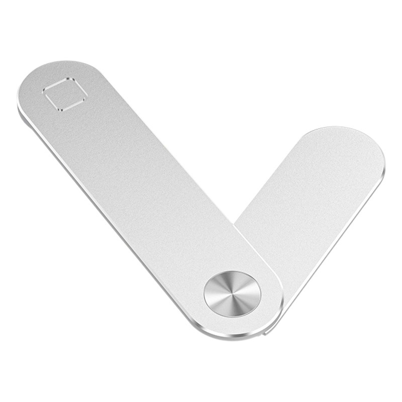 Expansión perezosa dos en un soporte de aleación de aluminio portátil de escritorio aplicable soporte giratorio teléfono móvil soporte magnético