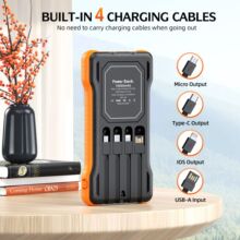 �羳����̫��ܳ�늌�10000mAh�pLED��늎����๦���Ƅ��Դ����