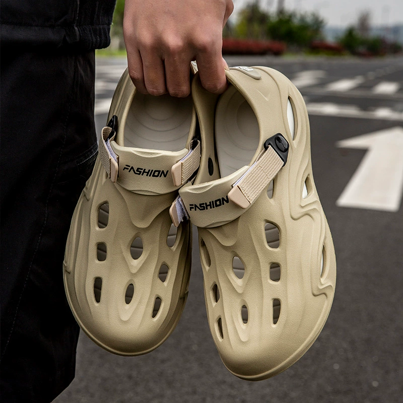 Nanbo Wan мужская пещерная обувь летняя волна простой открытый пляж EVA противоскользящие спортивные тапочки