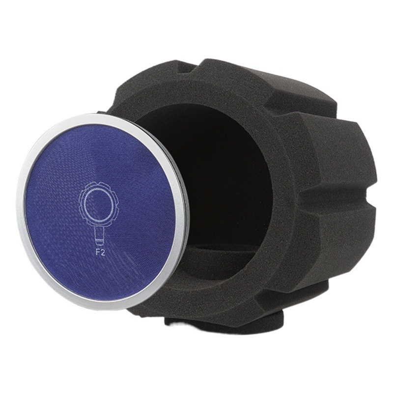 F2 micrófono en vivo absorbente de sonido algodón cubierta de esponja insonorizada reducción de ruido a prueba de viento bobina móvil micrófono de condensador cubierta de esponja anti-spray
