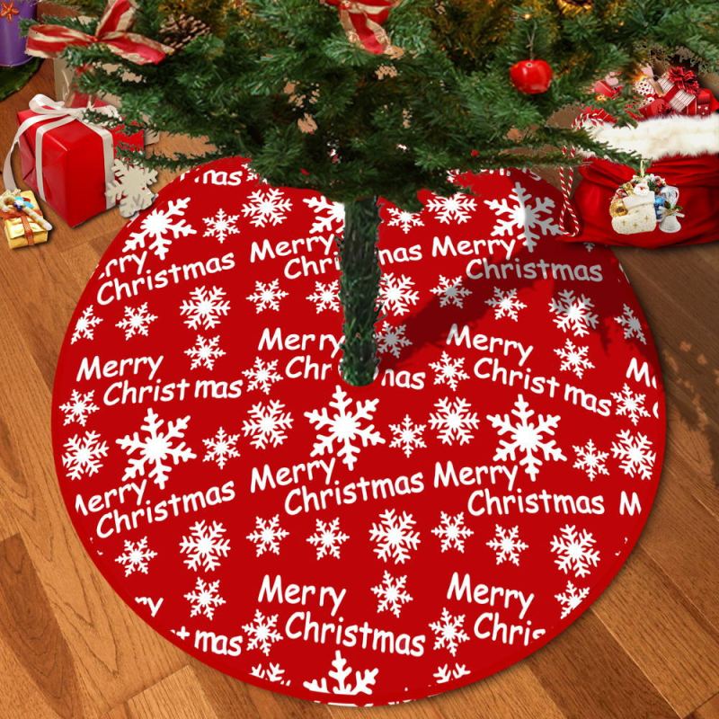 越境で人気のクリスマスツリー用スカート、写真やサンプルでカスタムメイド可能、クリスマスツリーの下にプレゼントを置くための敷物|undefined