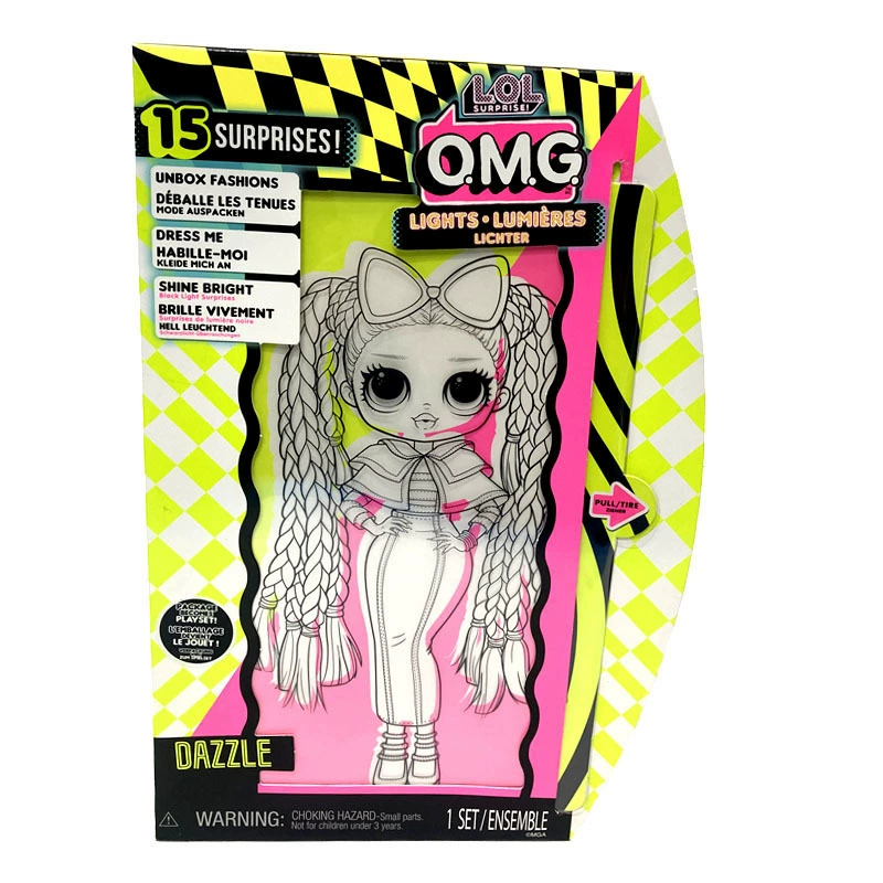 Кукла (LOL Surprise) OMG старшая сестра, коллекционная игрушка в скрытой коробке, зимний дом и аксессуары