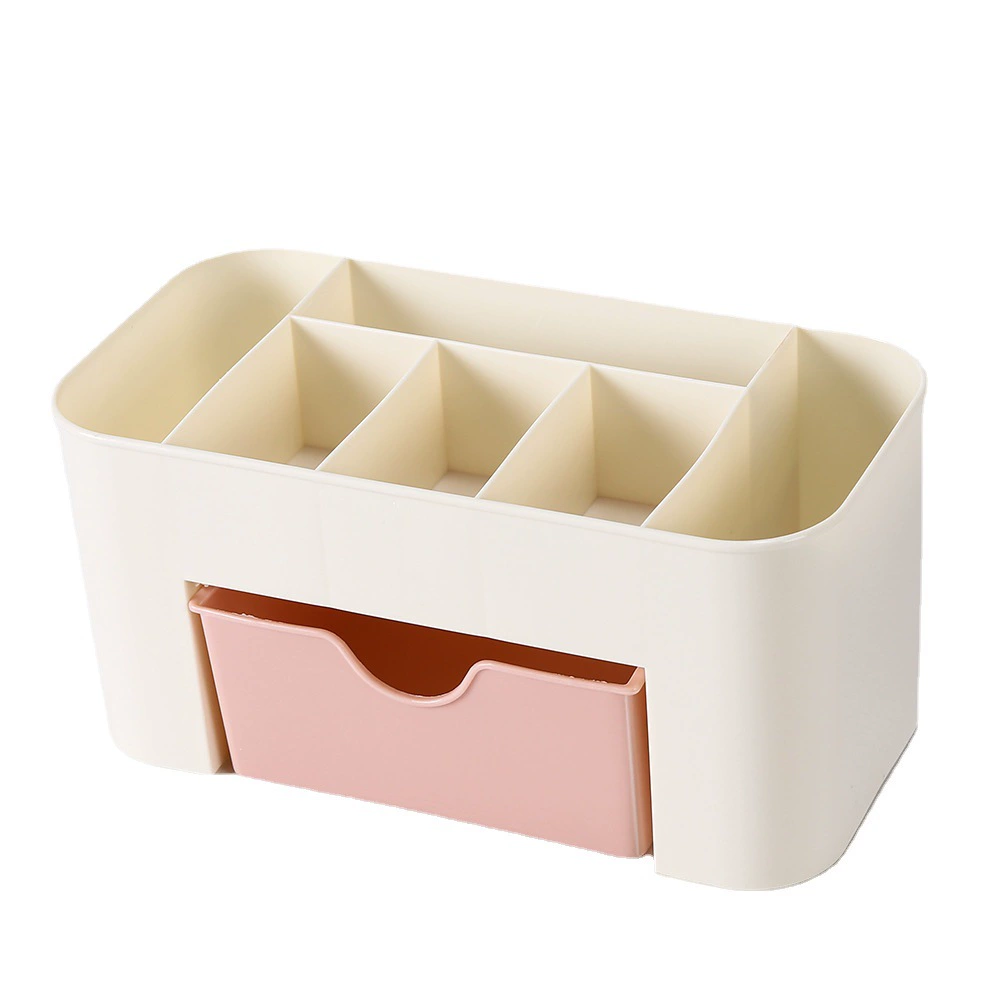 Table ring, earrings, storage box, plastic necklace, dressing table