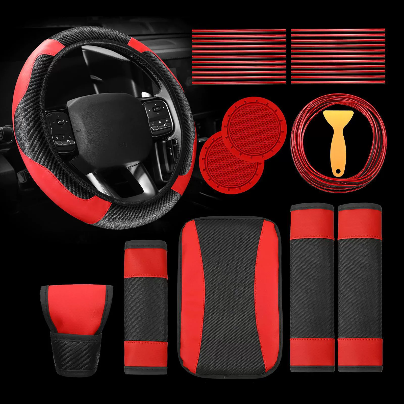 Новый автомобильный чехол рулевого колеса