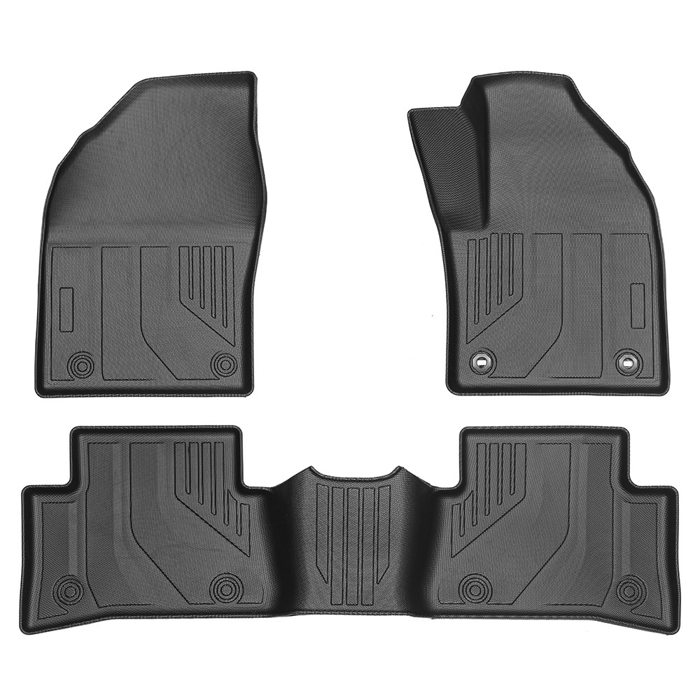 Para Toyota CH-R híbrido 2016 - 2025 timón derecho 3D todo el tiempo material TPE almohadilla de pie cojín de colateral