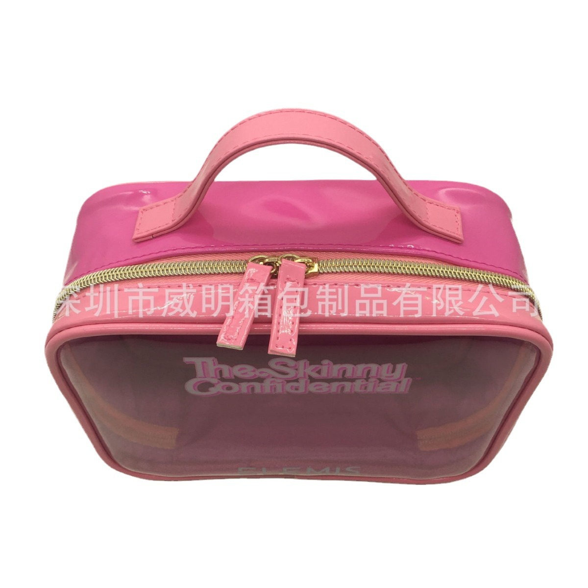 PVC��ױ�����ƴ�����ins��Ůʿϴ�����ɰ�͸��PVC�������