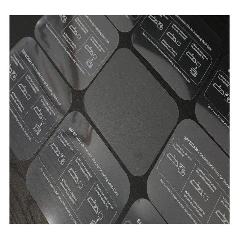 Трехслойная защитная пленка, без клея, самоклеящаяся, для экрана видеорегистратора, из ПЭТ, только для трансграничных поставок