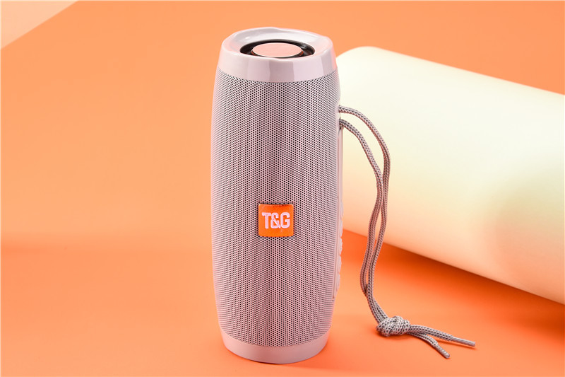 Altavoces duales transfronterizos, altavoz Bluetooth inalámbrico de alto volumen tg157, luz LED portátil para exteriores, altavoz Bluetooth explosivo