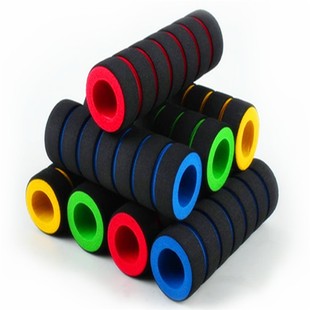 Factory Direct Sales Bicycle Wear-Resistant Sponge Tube Handlebar Rubber Plastic Handle Cover Shockproof Nbr Fishing Handlebar Protective Cover