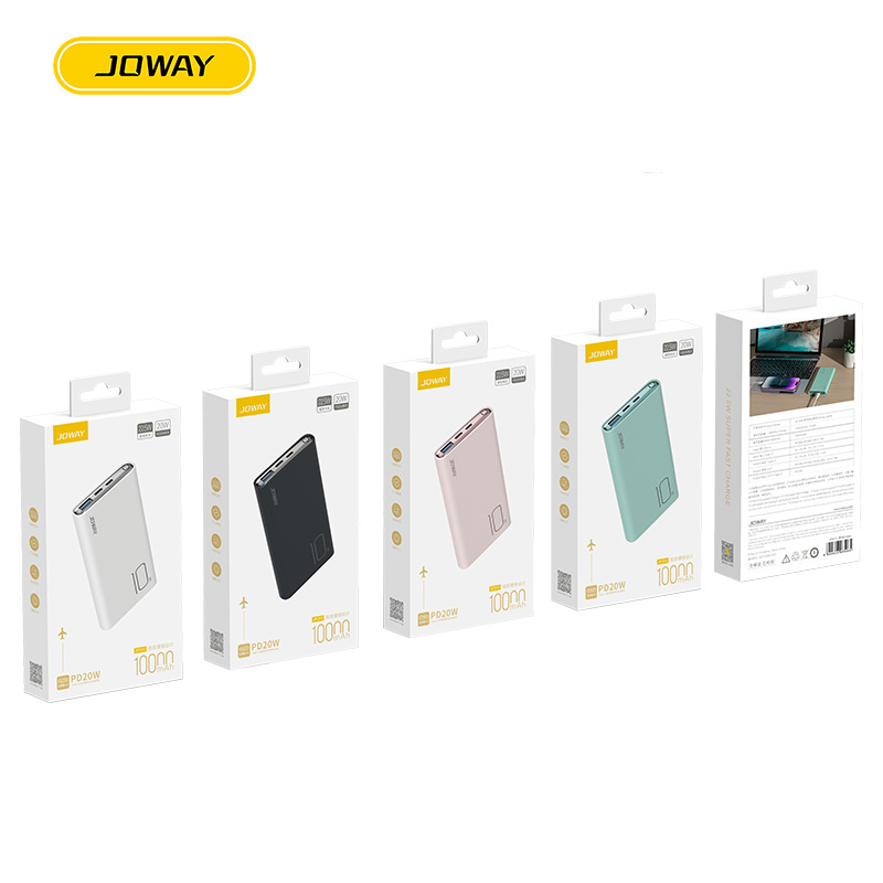 Banco de Energía de Carga Rápida Bidireccional Qiaowei, Nuevo Modelo de 10000 mAh con Certificación 3C, Apto para Aviones, Ligero y Delgado