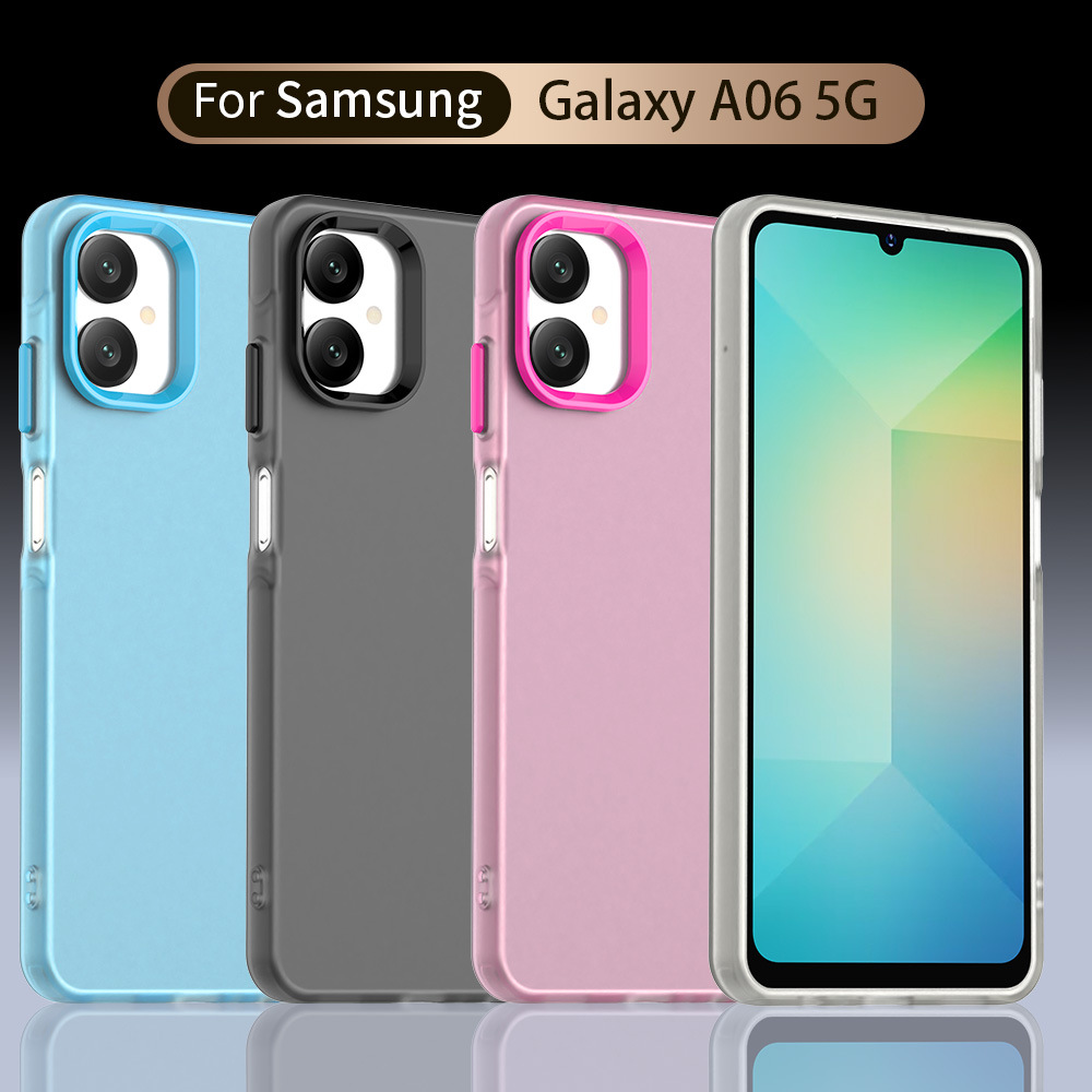 Adecuado para Samsung A56 Candy Skin Sense Funda para teléfono móvil esmerilada A36 Bolsa de aire ultrafina a prueba de caídas Funda protectora A06 image 5