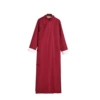 Wine red robe