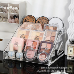 オキーラ多層台形アイシャドー収納棚透明口紅粉餅マニキュアデスクトップ化粧品棚