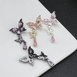 14K����ɫ�Ƕ��p��������ʮ�ֿ׸�����������diy�Ʒ���